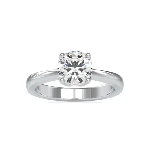0.30cts. Solitaire Platinum Engagement Ring JL PT 0107-A