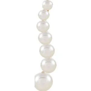 14K Yellow Freshwater Cultured Pearl Peandant