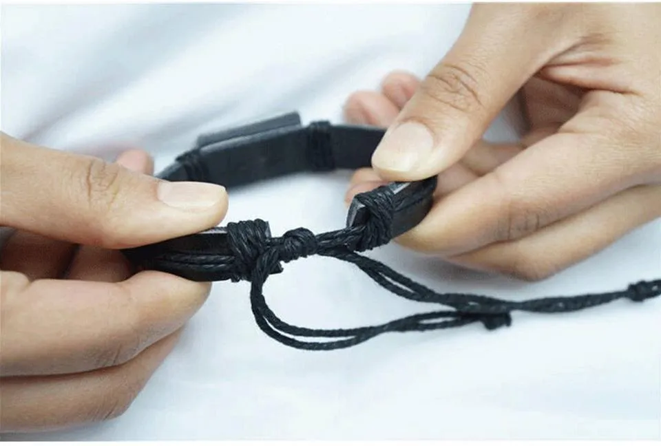 Amsterdam Damn Indica Leather Bracelet