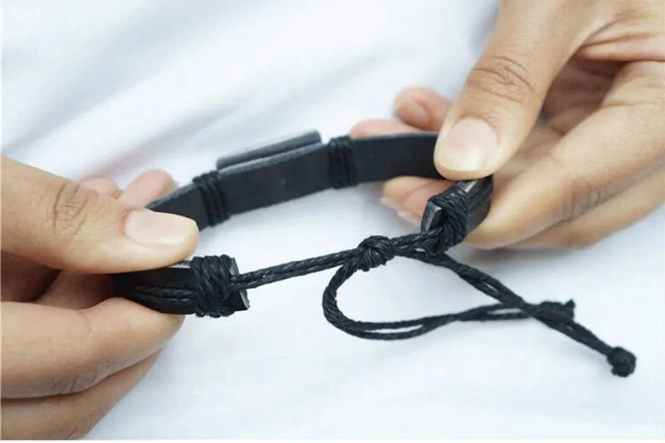 Amsterdam Damn Indica Leather Bracelet