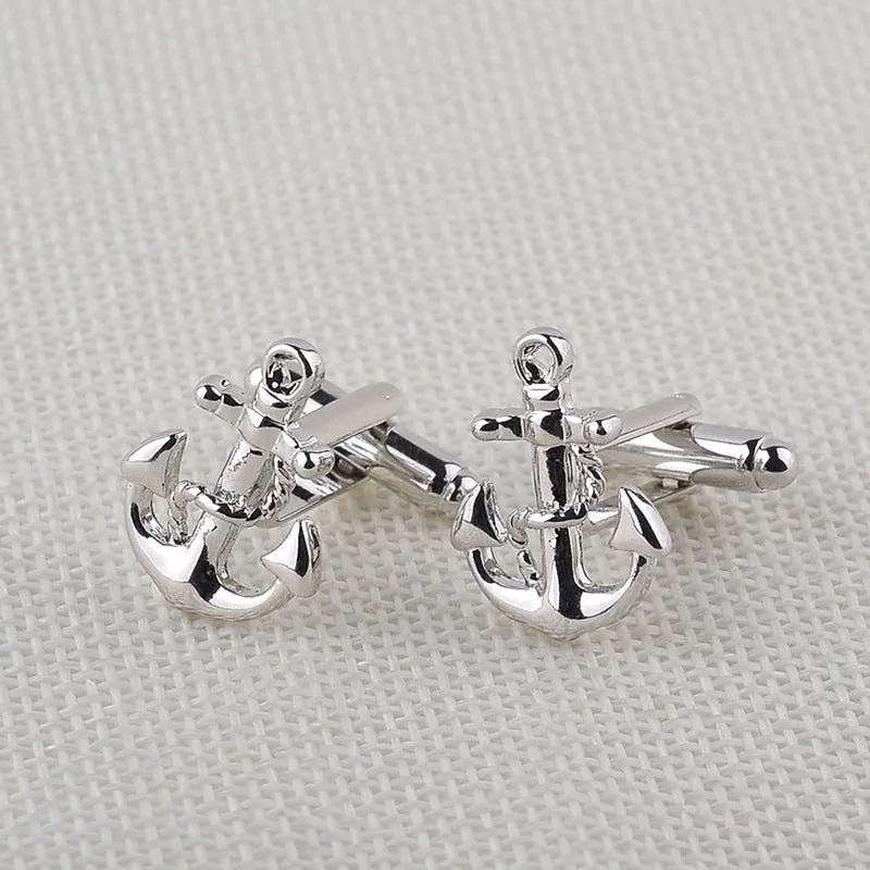 Anchor Cufflinks for Mens