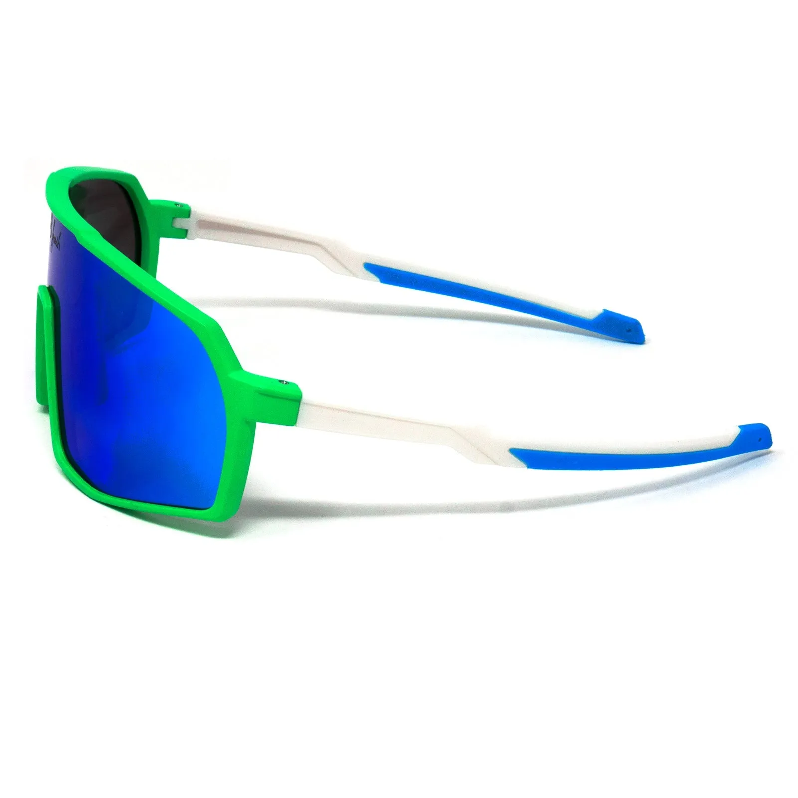 B Fresh - Sun Blockers - White/Blue & Green - Slambonies