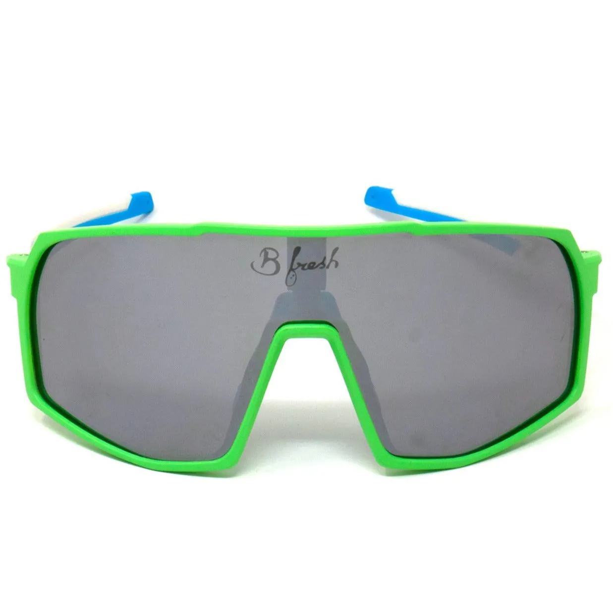 B Fresh - Sun Blockers - White/Blue & Green - Slambonies
