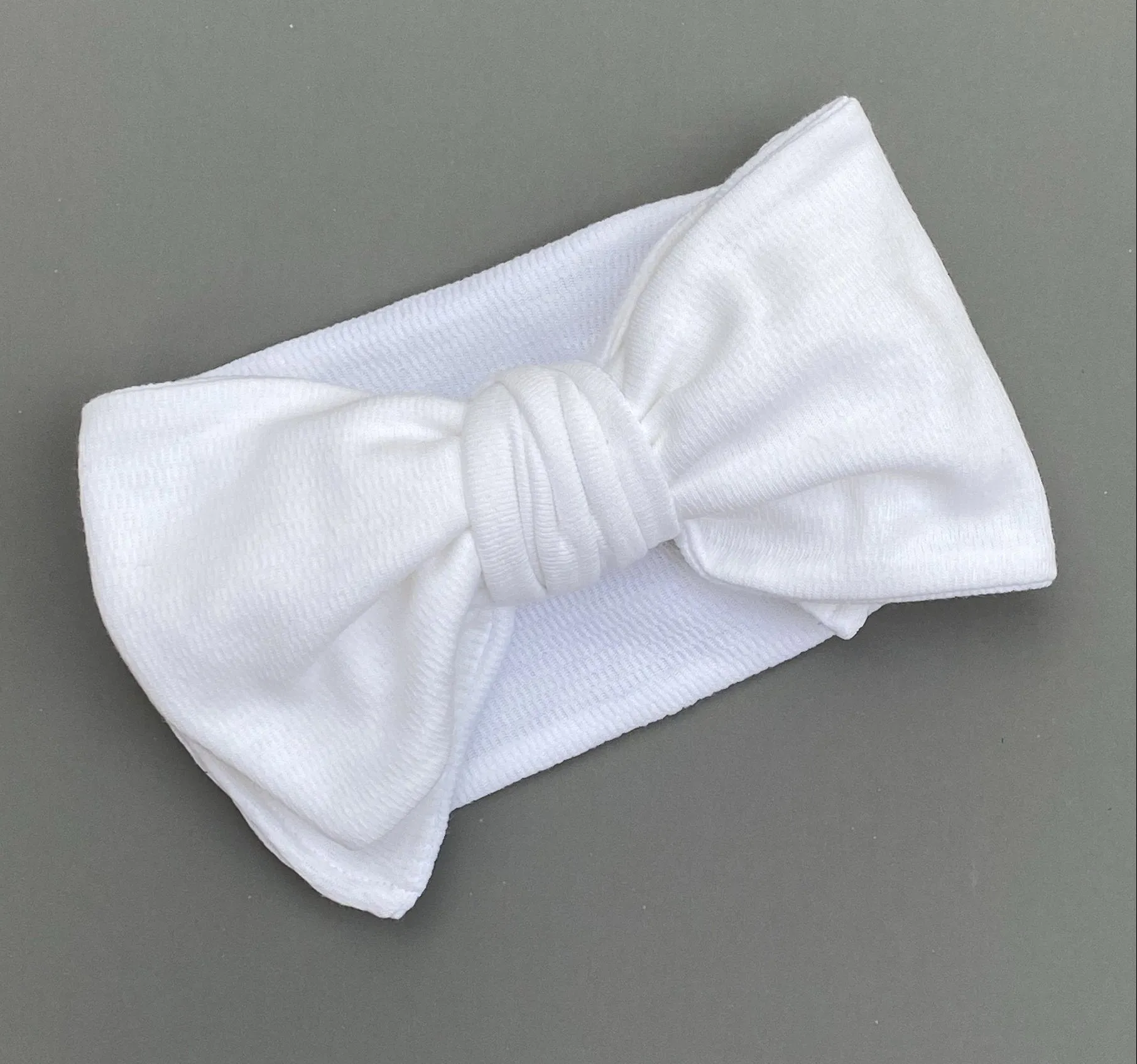 Big Bow Headband Antimicrobial Wicking: Tie-dye and Solid