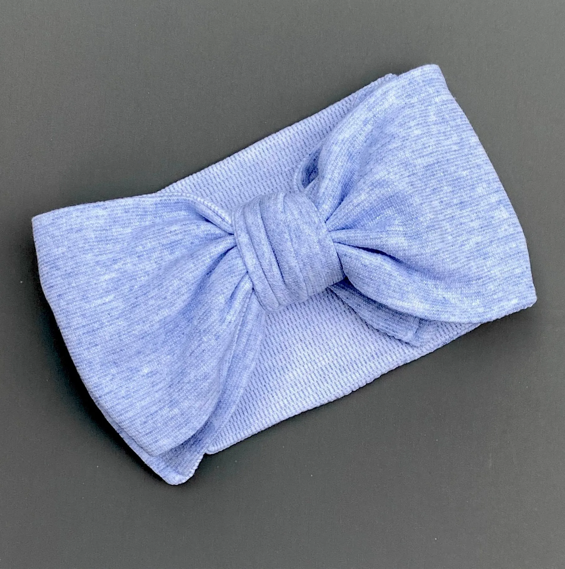 Big Bow Headband Antimicrobial Wicking: Tie-dye and Solid