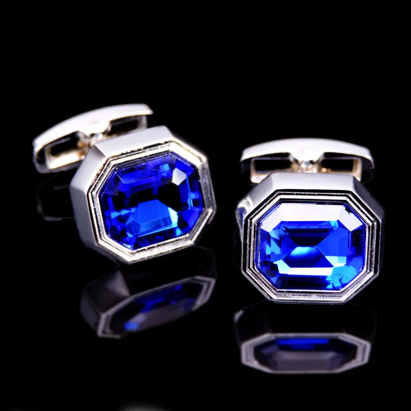 Blue Butterfly Dog Globe Crystal Cuff