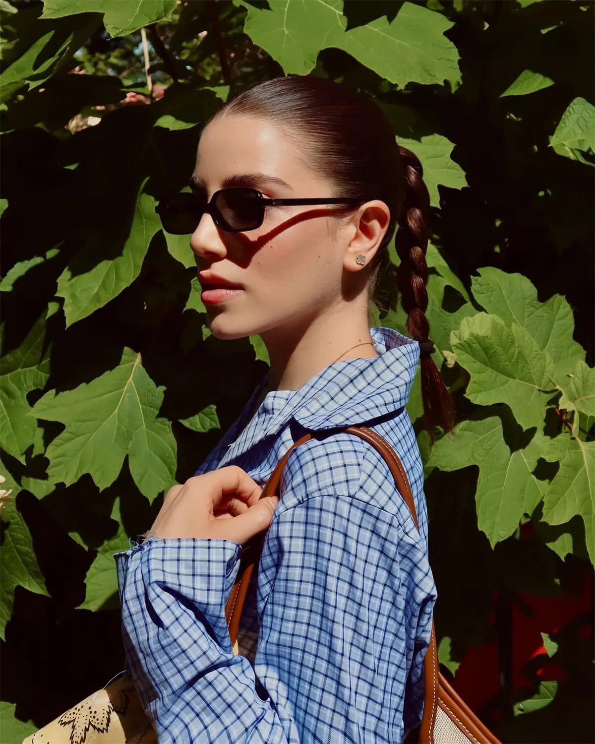 BOTEN Retro Sunglasses for Women Men 90s Small Rectangular Sun Glasses Vintage Cute Narrow Trendy Sunnies