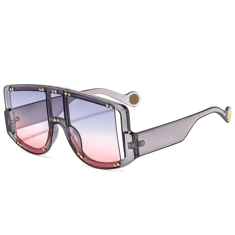 Celeste Retro Square Sunglasses