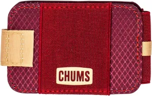 Chums Bandit Bi-Fold Wallet  Slim RFID Wallet for Men & Women, Reversible Card, ID & Money Holder (Brick)