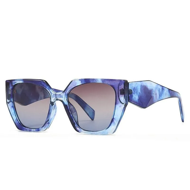 Claudia Retro Geometric Sunglasses