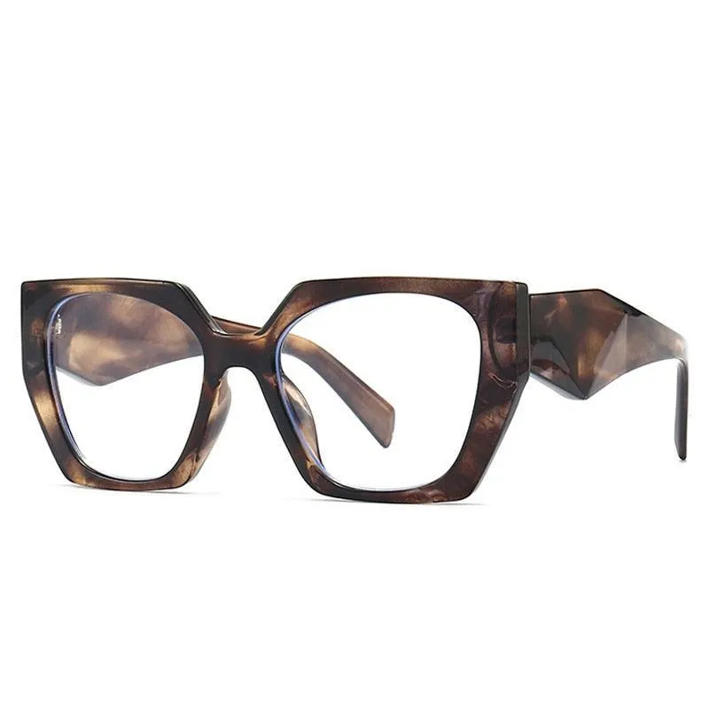 Claudia Retro Geometric Sunglasses