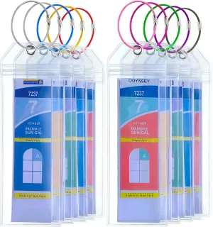 Cruise Ship Essentials for Royal Caribbean & Celebrity Cruise Luggage Tag Holders 2025 for Cruise Lovers Cruise Accessories