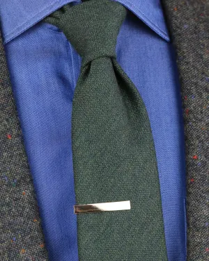 DÉCLIC Plain Short Tie Bar - Gold