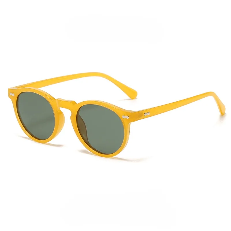Eden Retro Round Polarized Sunglasses