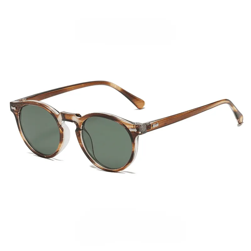 Eden Retro Round Polarized Sunglasses