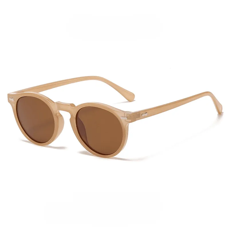 Eden Retro Round Polarized Sunglasses
