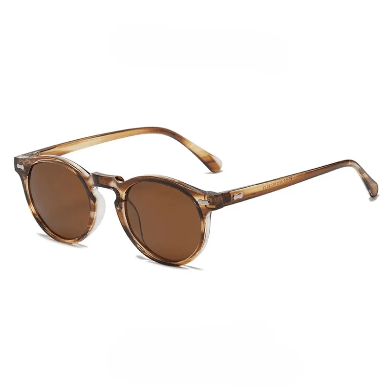 Eden Retro Round Polarized Sunglasses