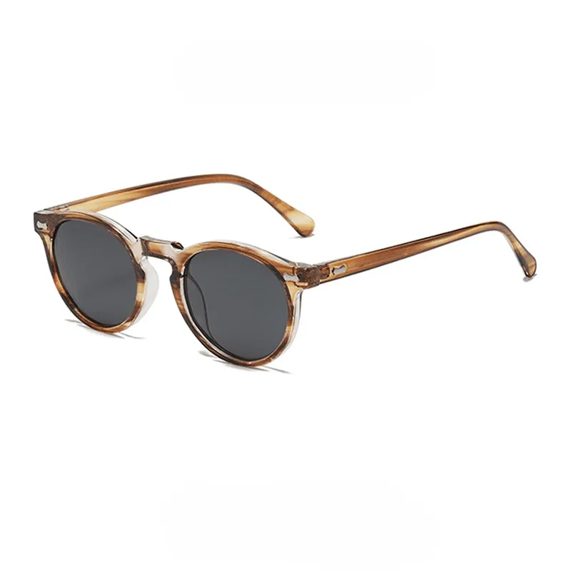 Eden Retro Round Polarized Sunglasses