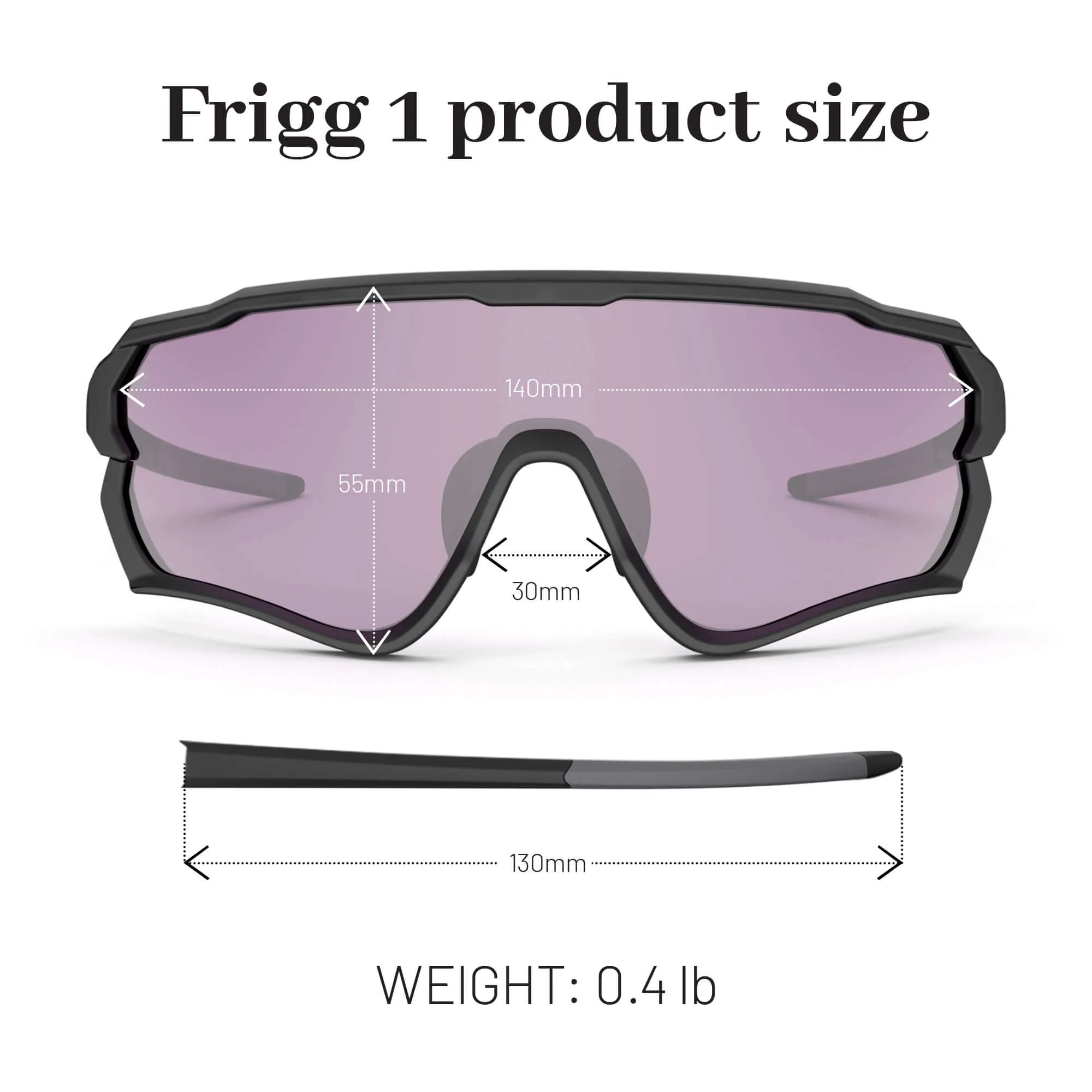 FRIGG 1 Hiking Running Cycling Fishing Surfing Sport Sunglasses