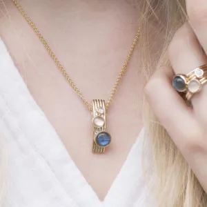 Gold Frozen Orion Pendant