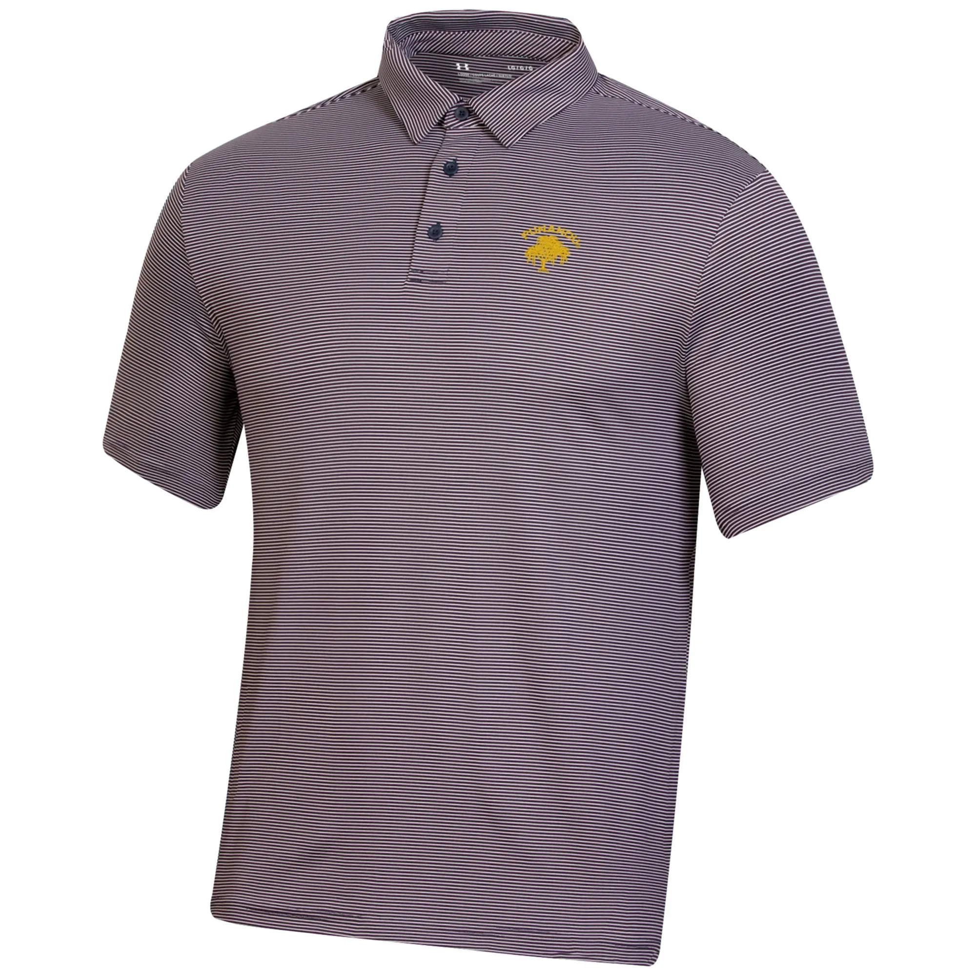 Hala Bridge Stripe Tech Polo