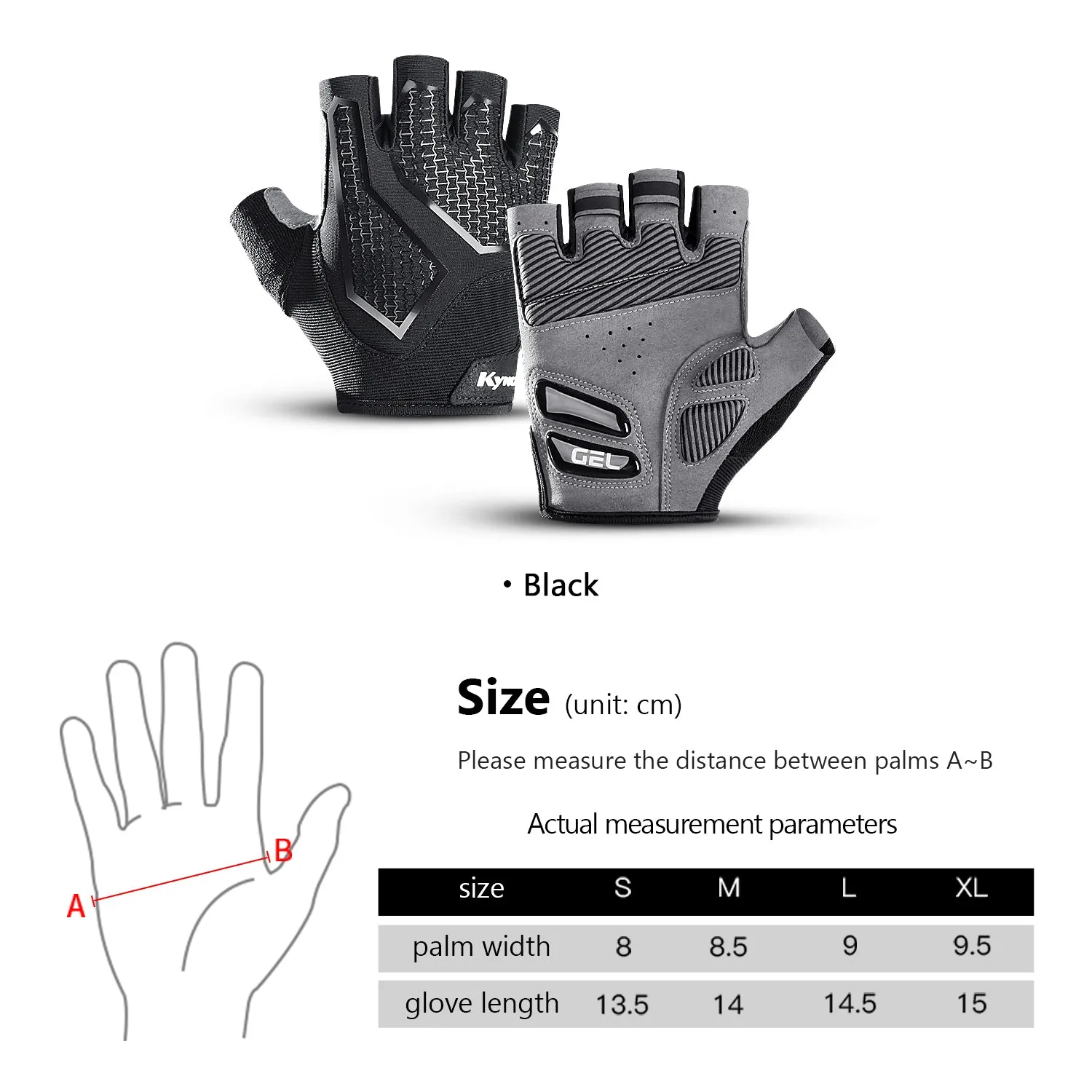 Half Finger Gel Shockproof Bicycle Gloves