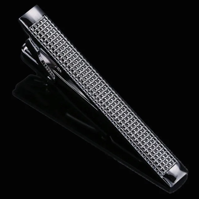 High quality laser engraving tie clip