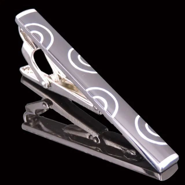 High quality laser engraving tie clip