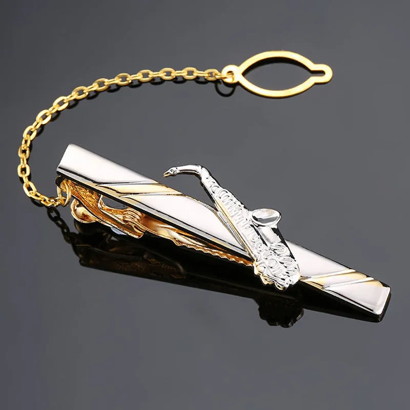 High quality laser engraving tie clip