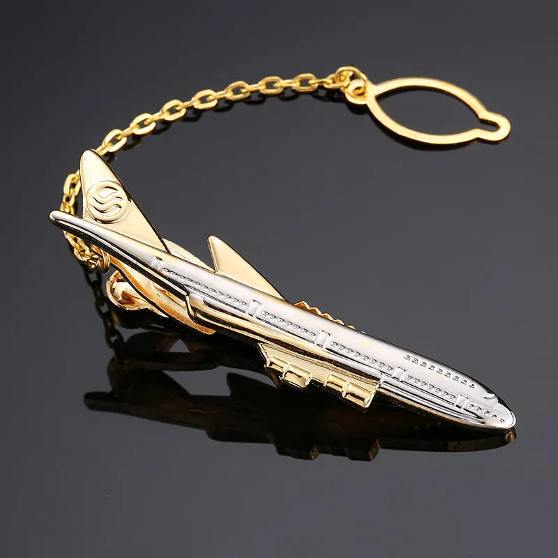 High quality laser engraving tie clip
