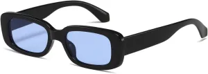 kimorn Rectangle Sunglasses for Women Men Trendy Retro Fashion Sun Glasses 90s Vintage UV 400 Protection Square Frame K1200