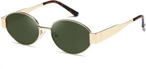 kimorn Retro Oval Sunglasses for Women Men Trendy Sun Glasses Classic Shades UV400 Protection K1653