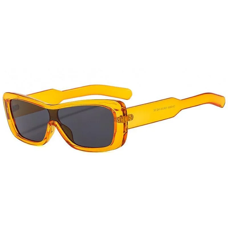 Lex Retro Rectangle Sunglasses