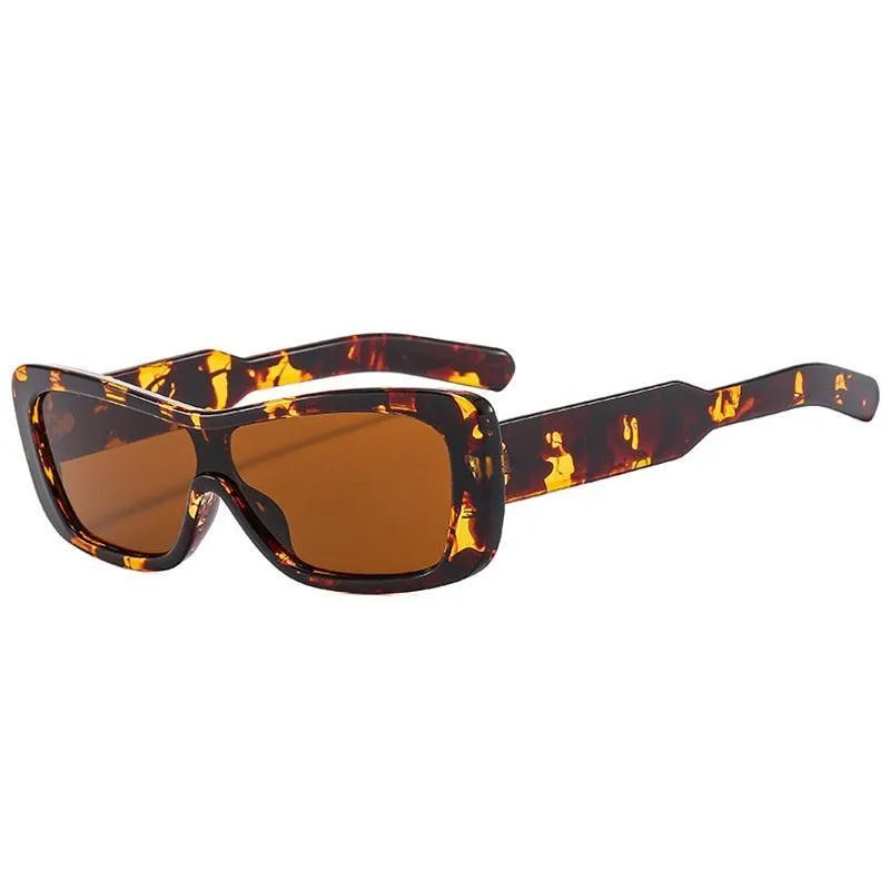 Lex Retro Rectangle Sunglasses