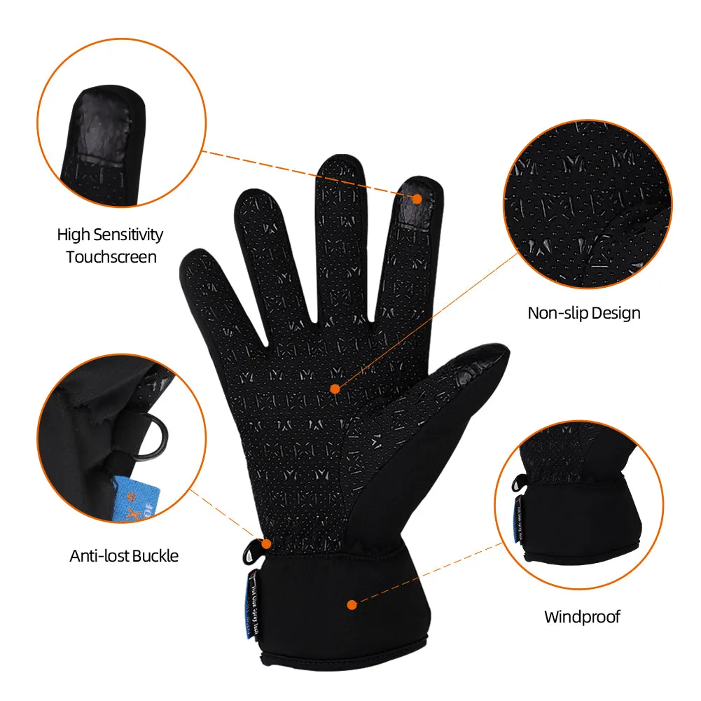 MASONTEX Winter Gloves Windproof Anti-Slip Touchscreen Gloves