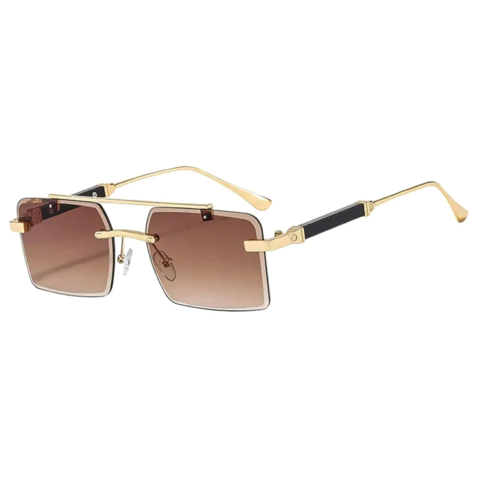 Mens Minimalist Retro Sunglasses with Iconic Frames