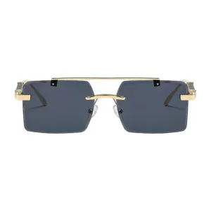 Mens Minimalist Retro Sunglasses with Iconic Frames