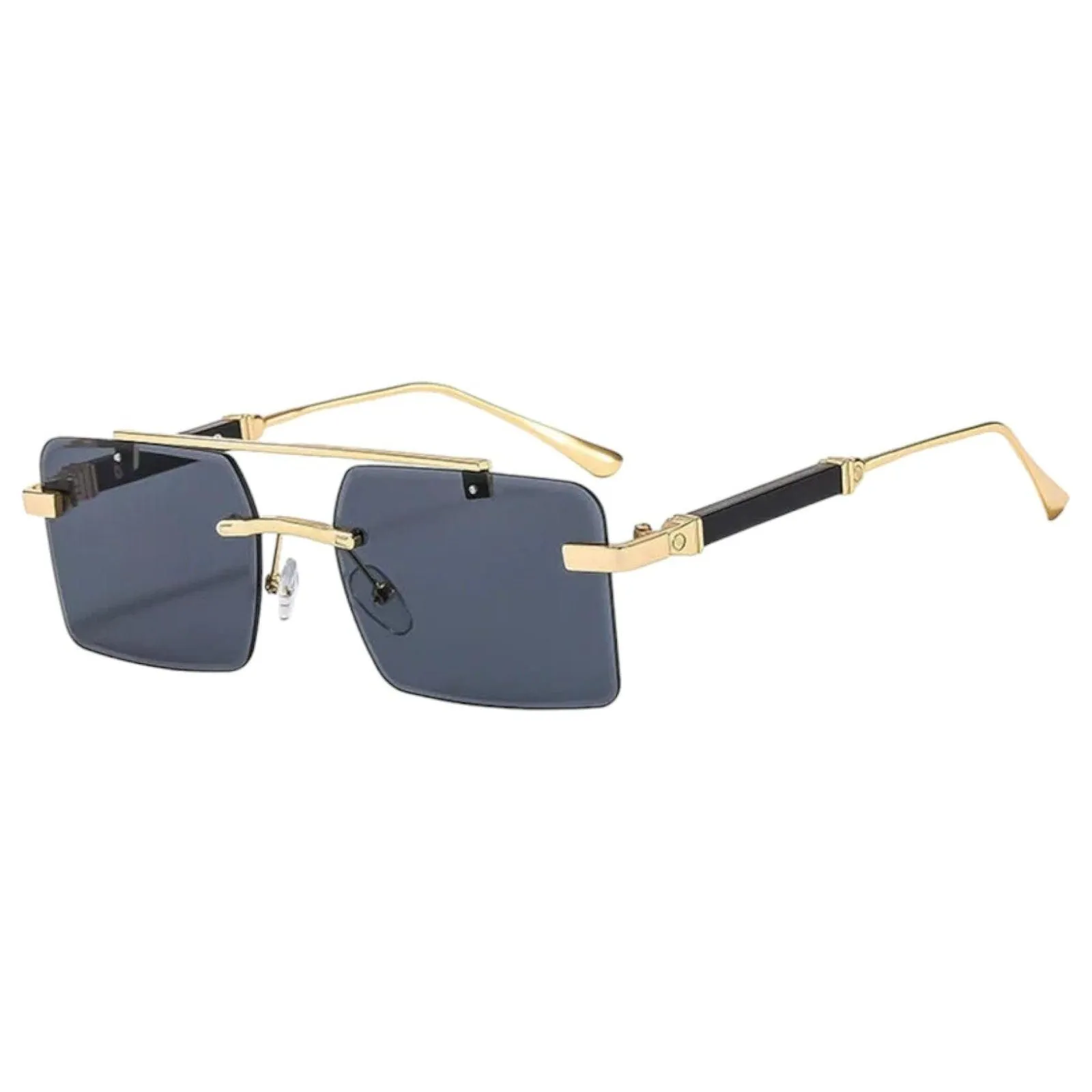 Mens Minimalist Retro Sunglasses with Iconic Frames