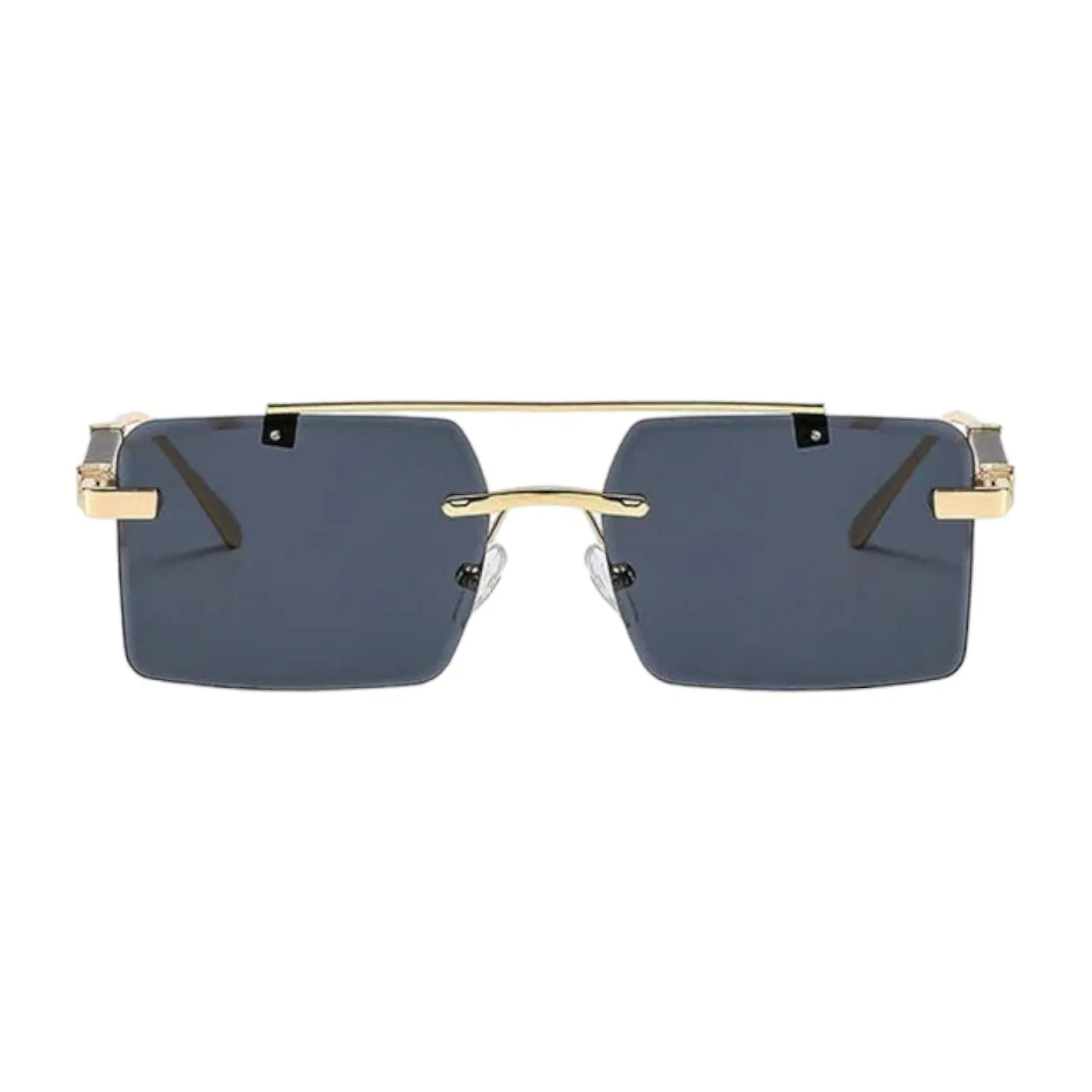 Mens Minimalist Retro Sunglasses with Iconic Frames