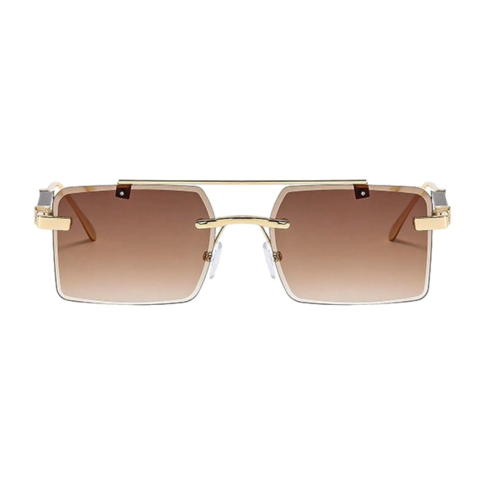 Mens Minimalist Retro Sunglasses with Iconic Frames