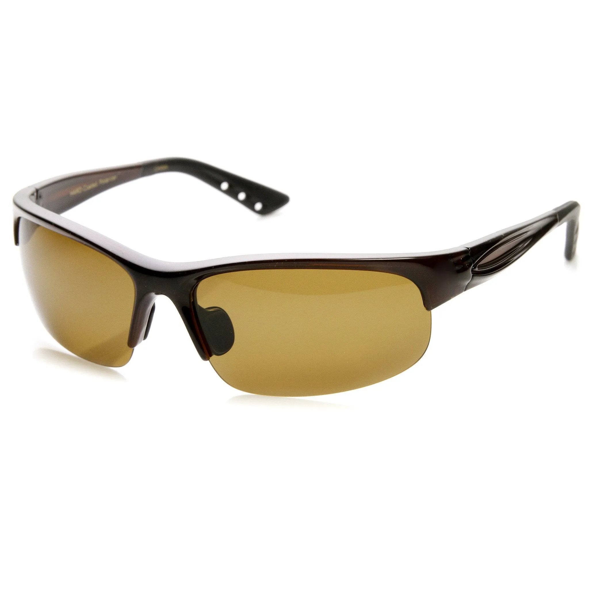 Mens Sports Half Jacket Performance Polarized Sunglasses 9268