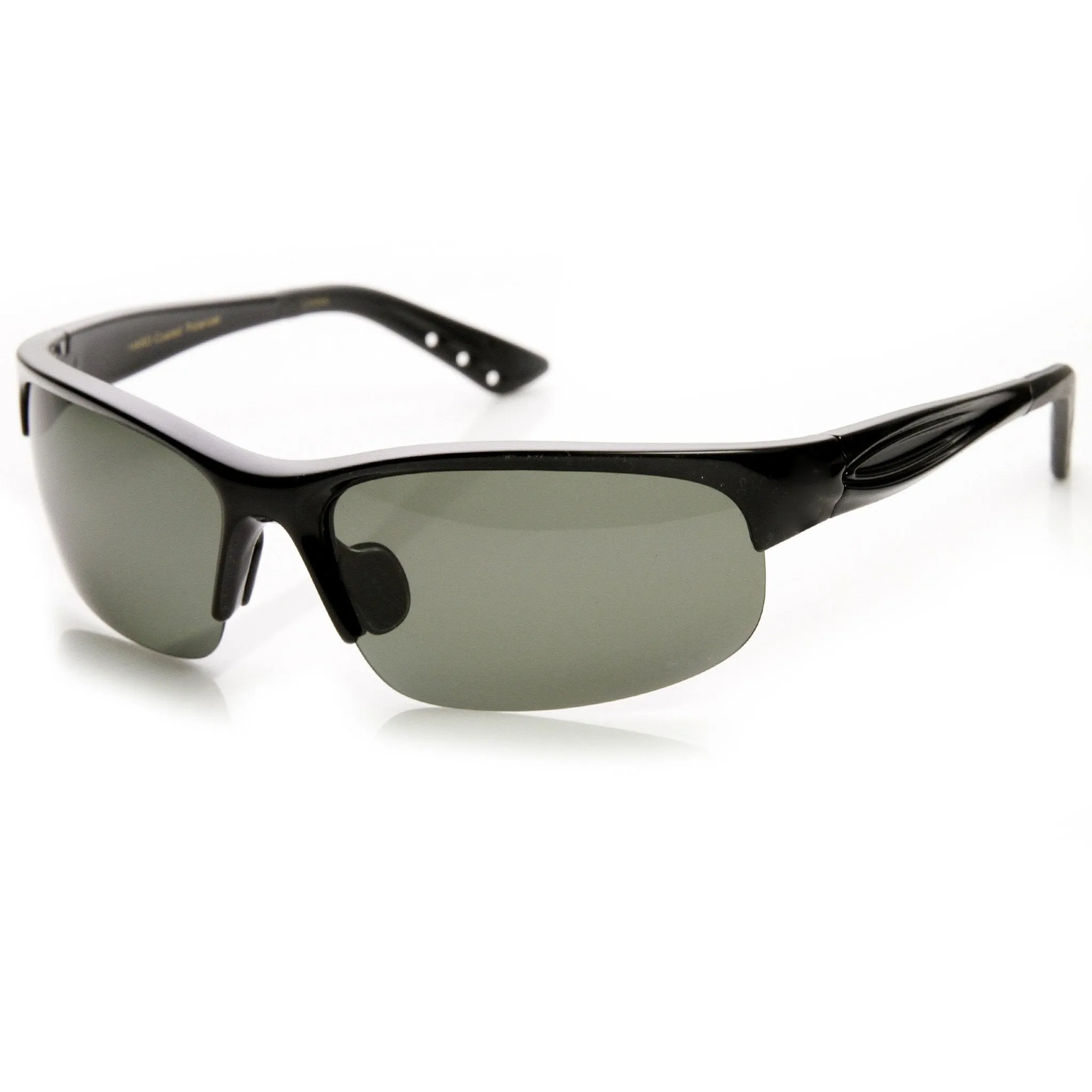 Mens Sports Half Jacket Performance Polarized Sunglasses 9268
