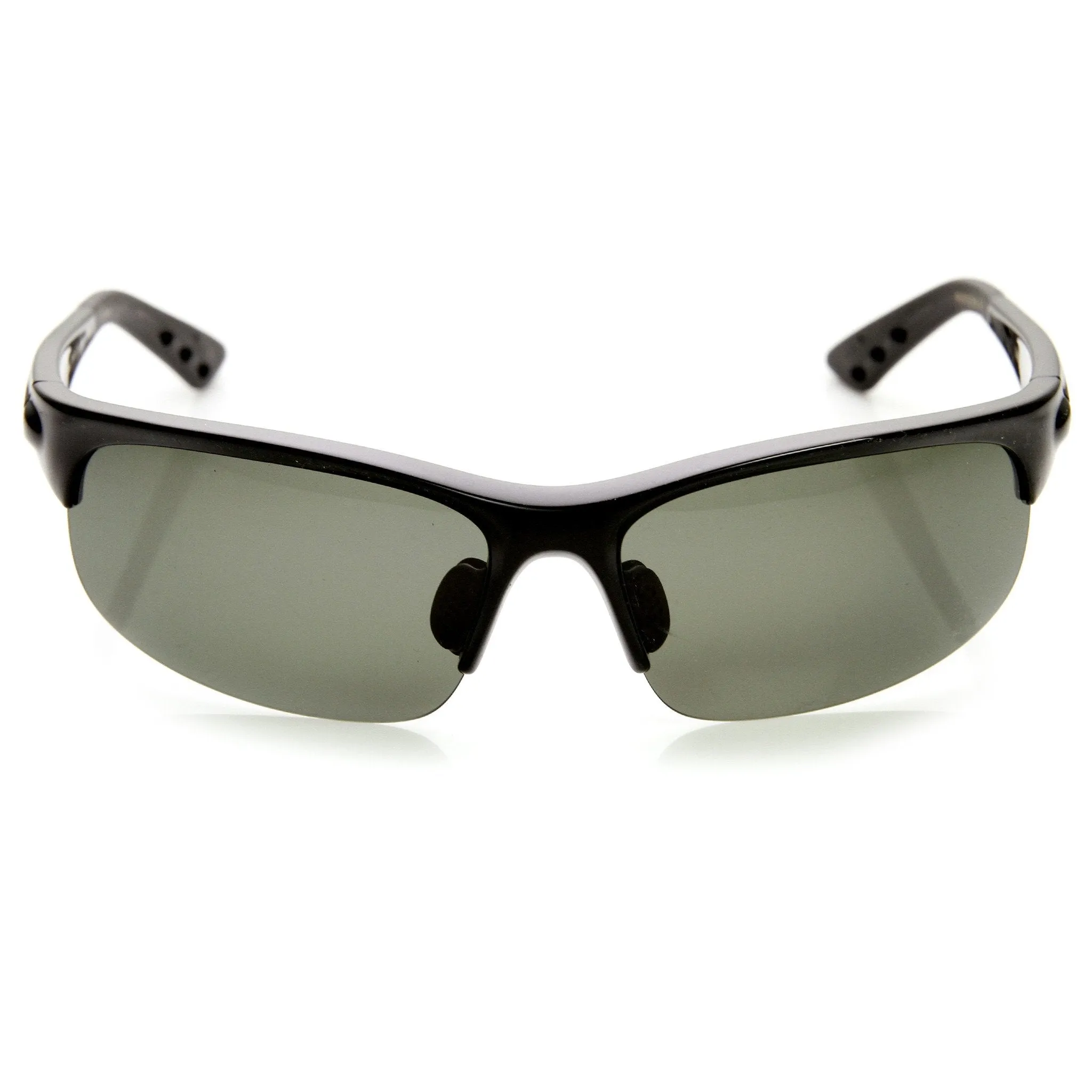 Mens Sports Half Jacket Performance Polarized Sunglasses 9268