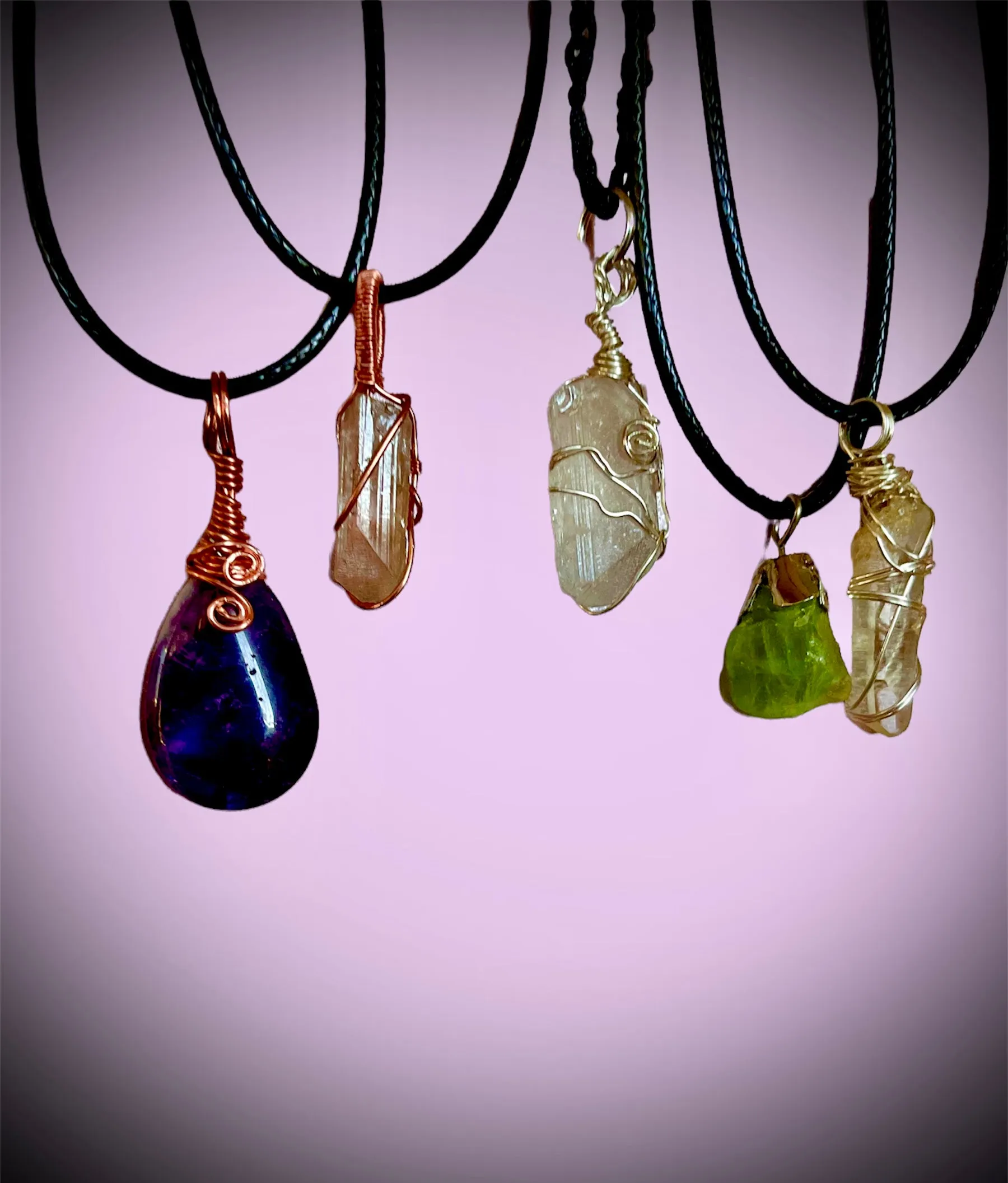 Mini Gemstone Pendants