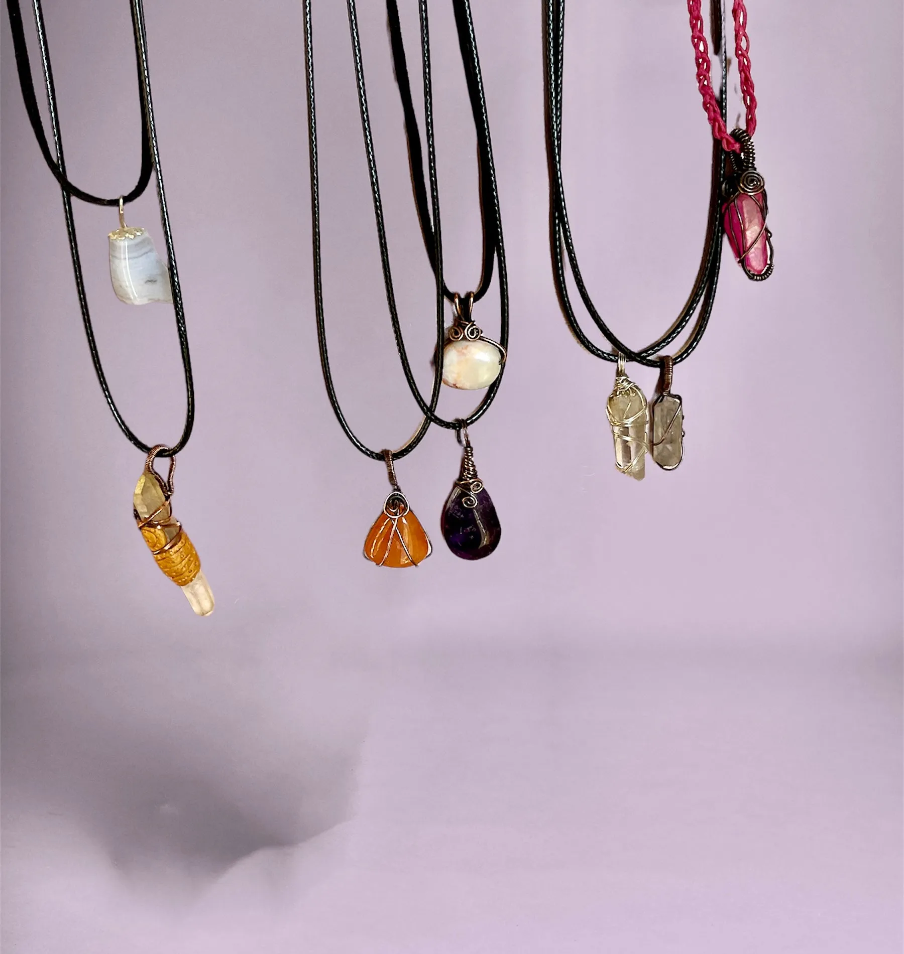 Mini Gemstone Pendants