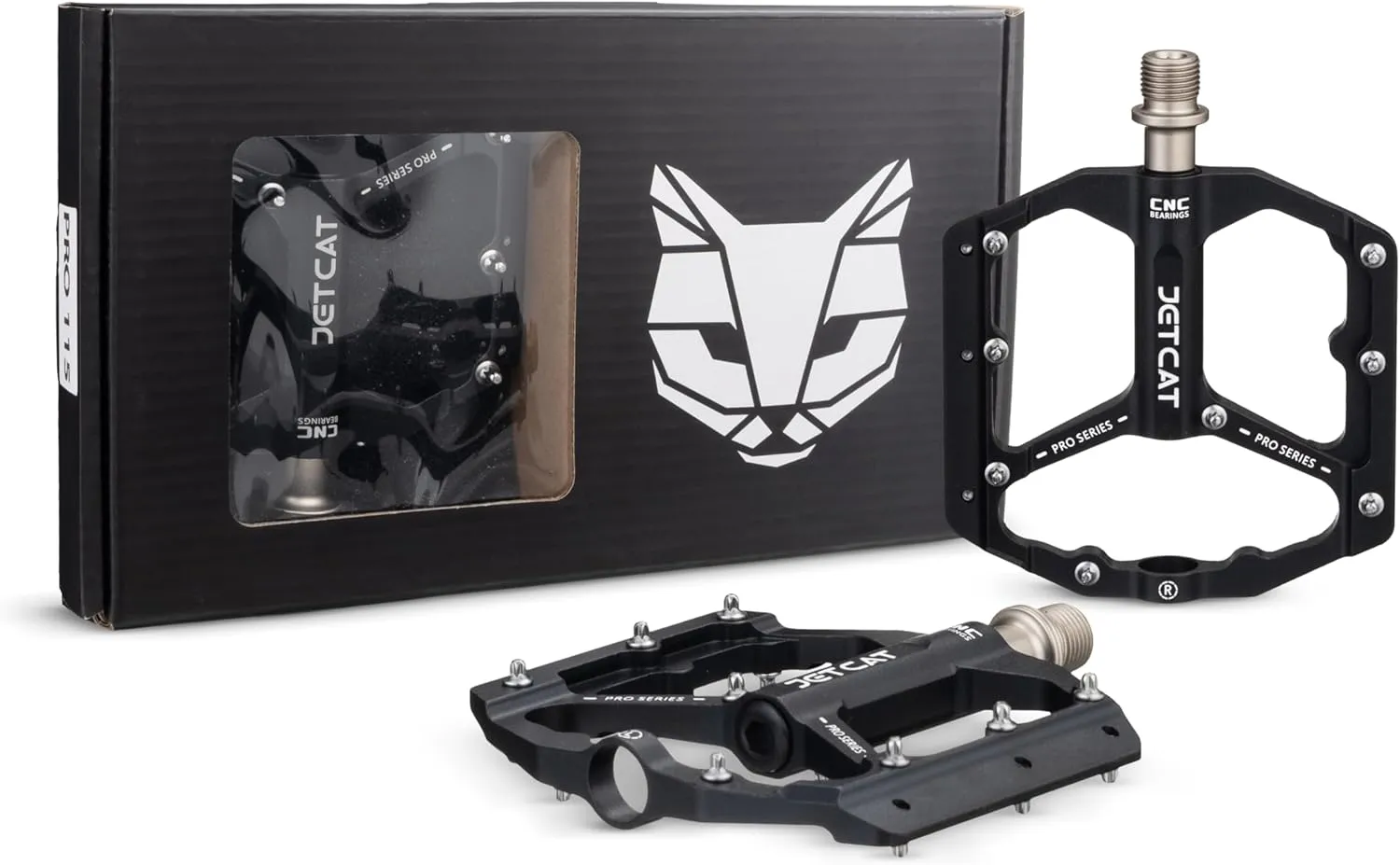 Mountain Bike Pedals Flat - MTB Pedals Flat, Bicycle Pedals, Road Bike Pedals, BMX Pedals, for BMX MTN Road Gravel EBike, Specialized Parts, Adults, Aluminum Metal Stamp 9/16"