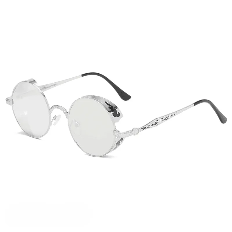 Oliver Retro Round Sunglasses