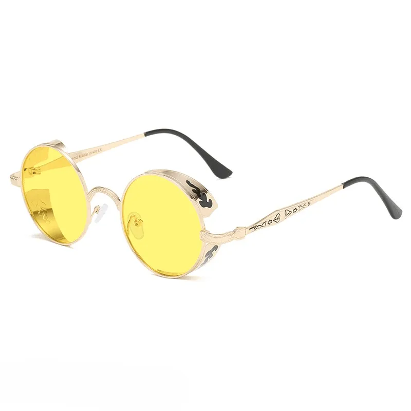 Oliver Retro Round Sunglasses