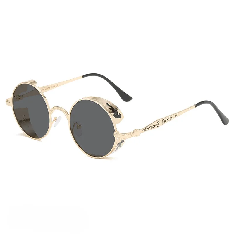 Oliver Retro Round Sunglasses