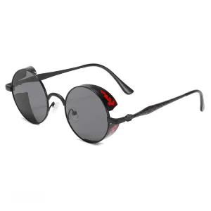 Oliver Retro Round Sunglasses